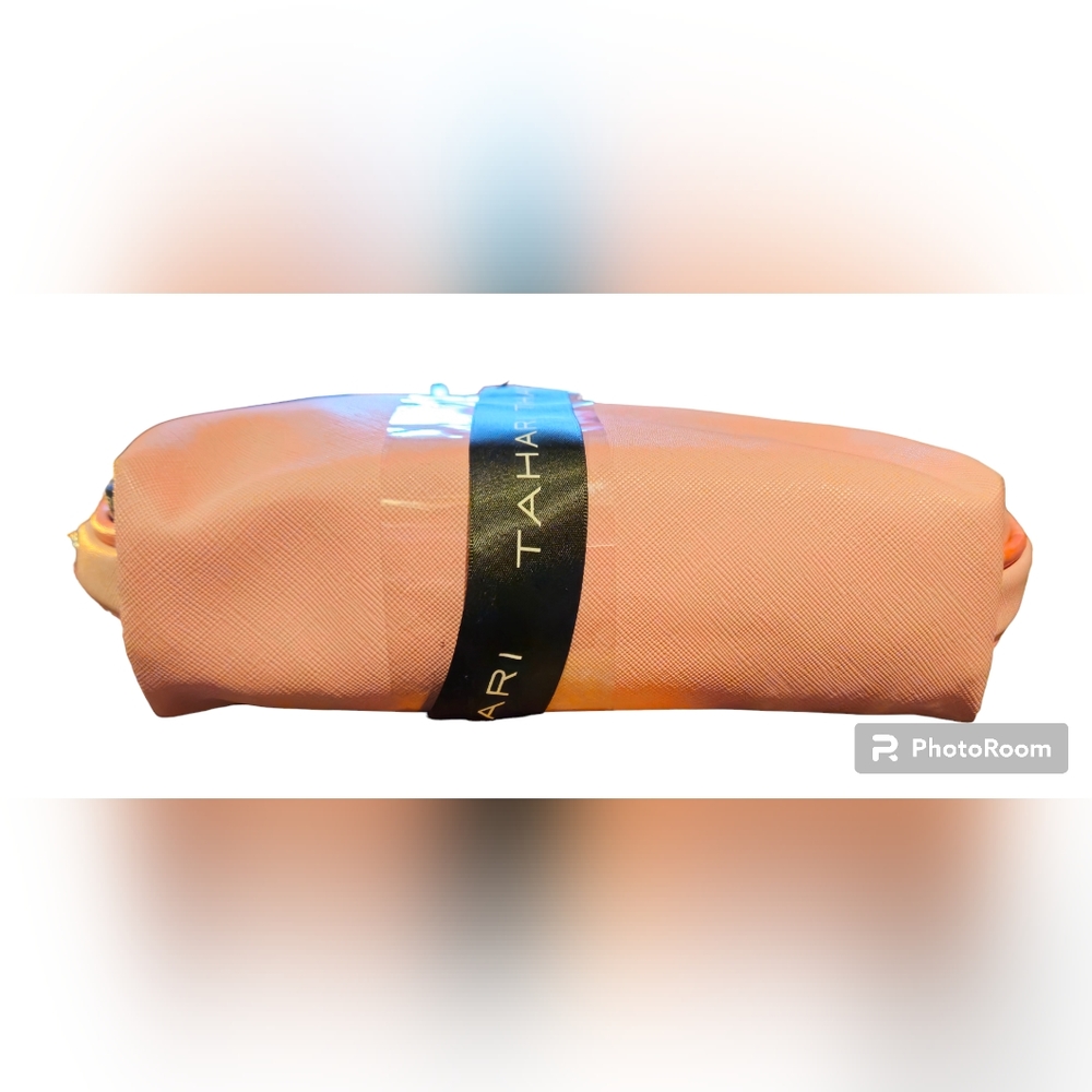 💚 TAHARI Travel Cosmetic Bag  with Bottle - Picture 2 of 6